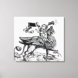 Impressão Em Tela Cena da procissão triunfal de Maximilian