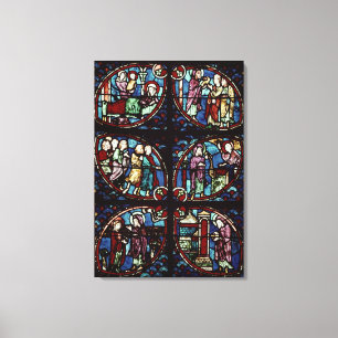 Impressão Em Tela Cenas da vida do Santo João Batista