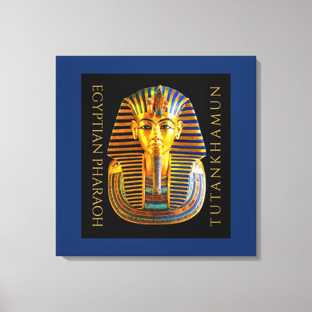 Impressão Em Tela Centenário de Descoberta TUTANKHAMUN (Frente)