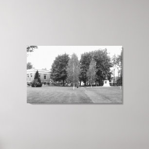 Impressão Em Tela Centralia, WA Town View da Fotografia do City Park