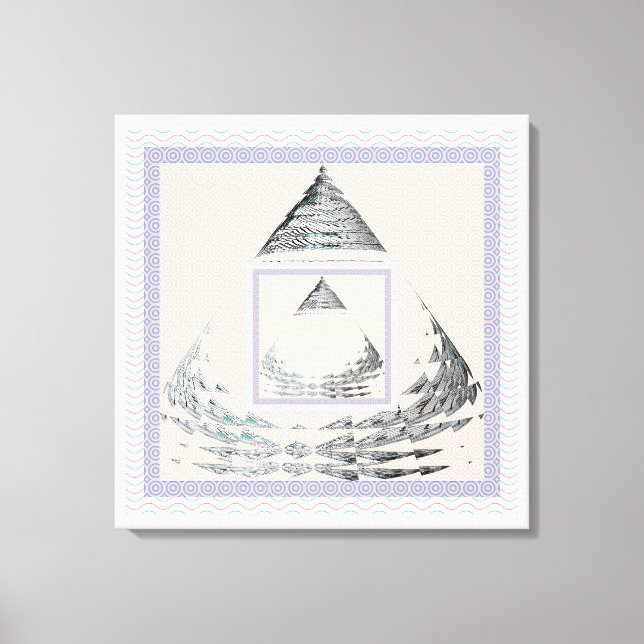 Impressão Em Tela Centro Do Triângulo (Frente)