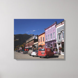 Impressão Em Tela Centro histórico Silverton Colorado