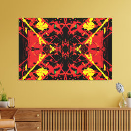 Impressão Em Tela Centro vulcânico respingo 60x40