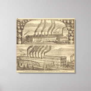 Impressão Em Tela Cerâmica de Ohio Valley, irmãos de Laughlin