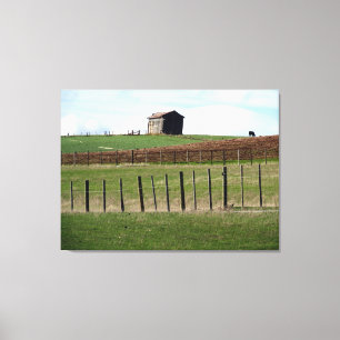 Impressão Em Tela cerca de fazenda