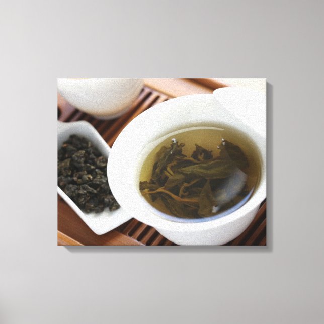 Impressão Em Tela Cerimônia tradicional chinesa do chá: chá ong (Frente)