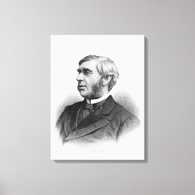 Impressão Em Tela Certo, Sr. George J. Goschen (Frente)