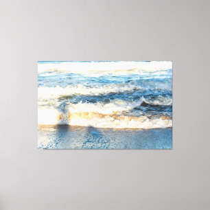 Impressão Em Tela Cerulean Surge