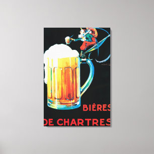 Impressão Em Tela Cervejas do poster do promocional de Chartres