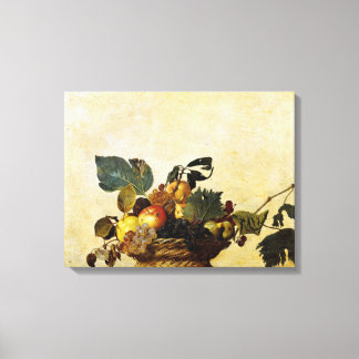Impressão Em Tela Cesta com Fruta, Caravaggio
