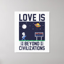 Céu noturno e espaço com alienígena e espaçonave