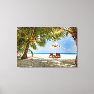 Impressão Em Tela Céu temperamental das palmeiras  