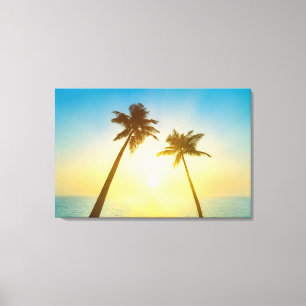 Impressão Em Tela Céu Tropical de Idyllic