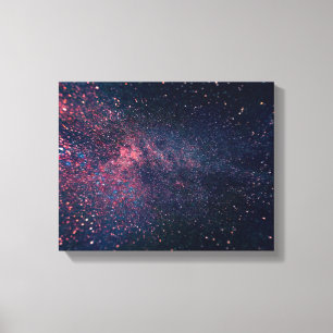 Impressão Em Tela céus azuis cheios de estrelas