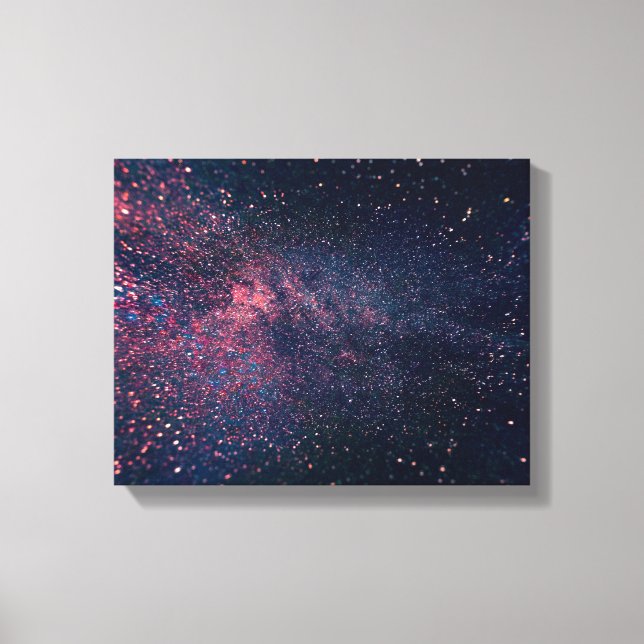 Impressão Em Tela céus azuis cheios de estrelas (Frente)