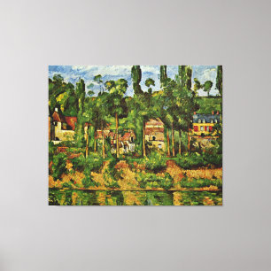 Impressão Em Tela Cezanne - O Chateau de Medan