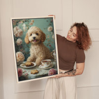 Chá Vintage de Goldendoodle