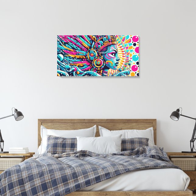 Impressão Em Tela Chalchiuhtlicue (Insitu(Quarto))