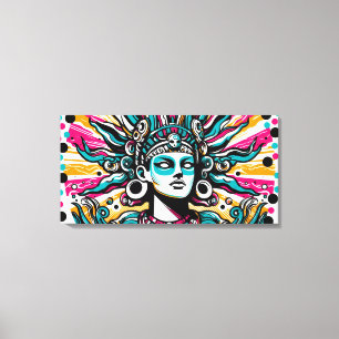 Impressão Em Tela Chalchiuhtlicue 6