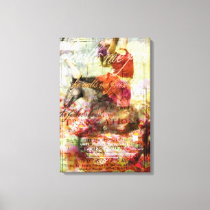 Impressão Em Tela Chama-me amigo