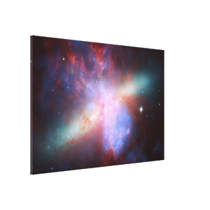 Impressão Em Tela Chandra:Hubble:Raio-X Spitzer:Visível:Infravermelh