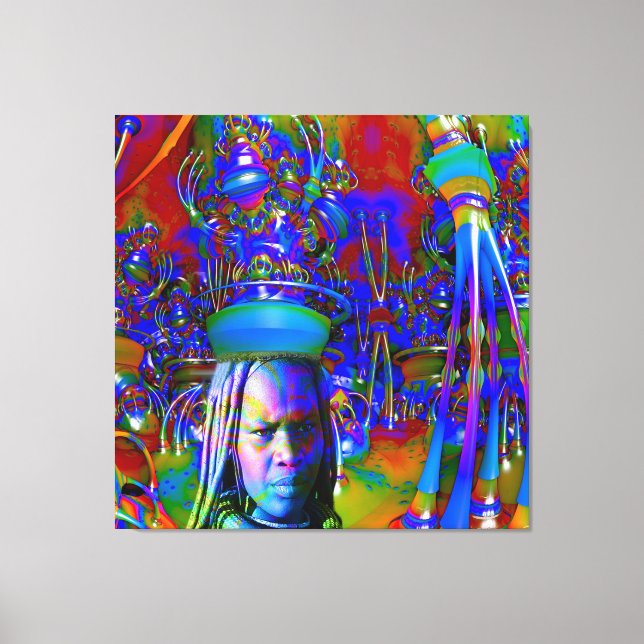 Impressão Em Tela Chapéu Mágico (Frente)