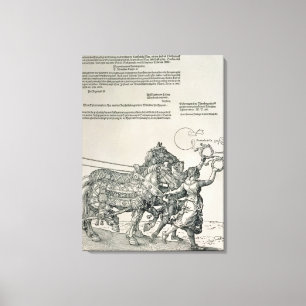 Impressão Em Tela Chariot triunfal do imperador Maximilian mim