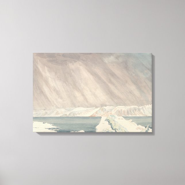 Impressão Em Tela Charles Hamilton Smith - Spitzbergen, Bearing (Frente)