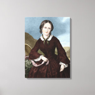 Impressão Em Tela Charlotte Bronte