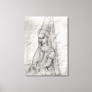 Impressão Em Tela Charlotte de Sabóia