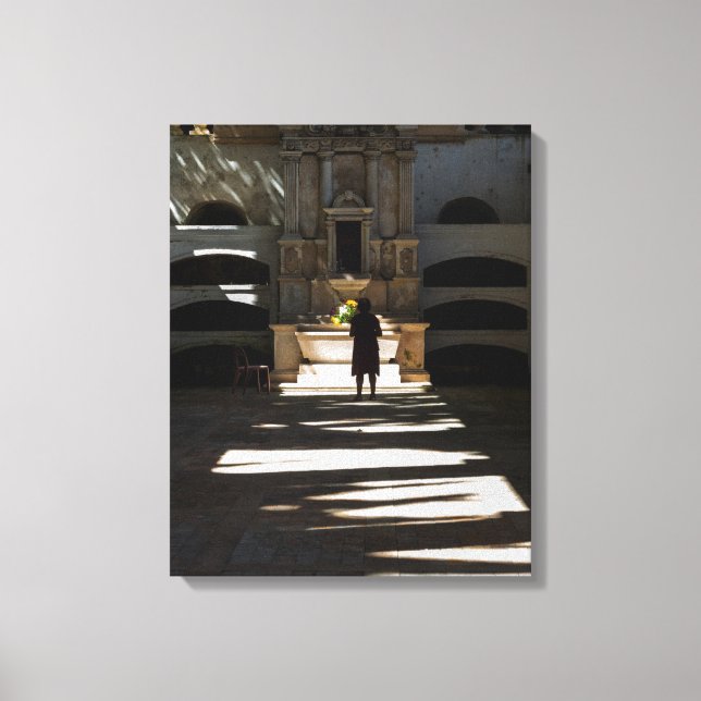 Impressão Em Tela Chasing the Light in the Silence (Frente)