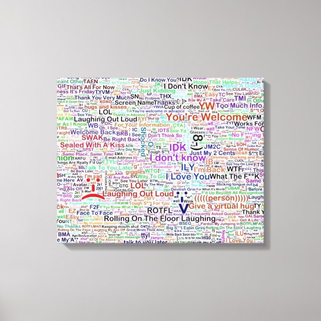 Impressão Em Tela Chat Lingo Art (Frente)
