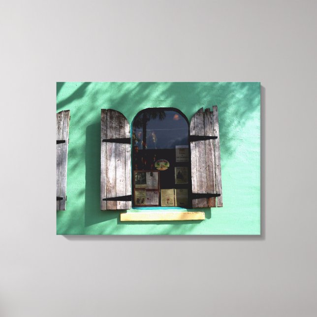 Impressão Em Tela Chave de Janela de Pizza do Limão Oeste da Flórida (Frente)