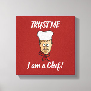 Impressão Em Tela Chef