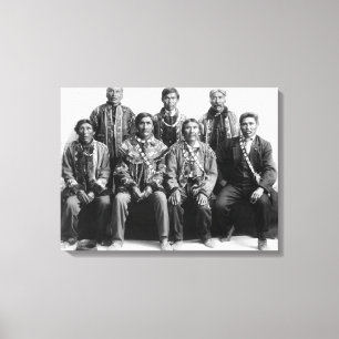 Impressão Em Tela Chefes indianos da fotografia de Alaska