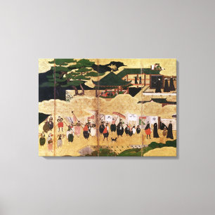 Impressão Em Tela Chegada dos portugueses no Japão 2