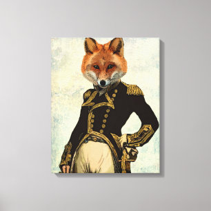 Impressão Em Tela Cheio Almirante Fox