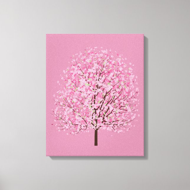 Impressão Em Tela Cherry Blossom (Frente)