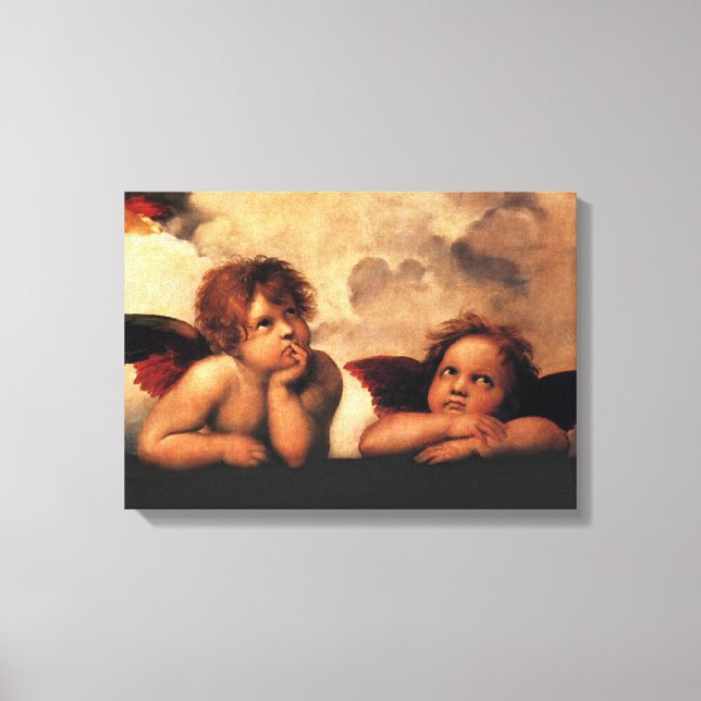 Impressão Em Tela Cherubs (Frente)