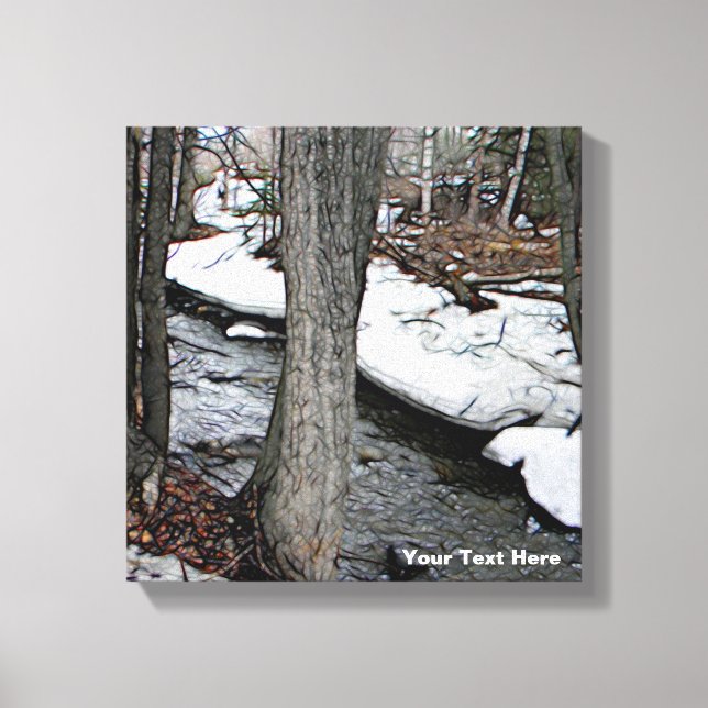 Impressão Em Tela Chester Creek (Frente)