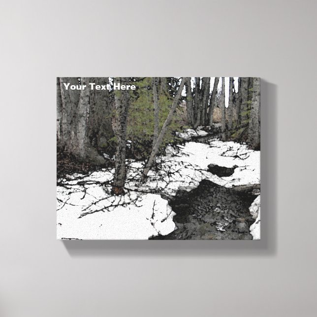 Impressão Em Tela Chester Creek Dois (Frente)