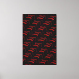 Impressão Em Tela chic na moda contemporâneo chevrons