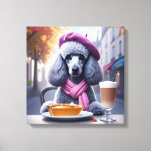 Chic Poodle (Pie Pumpkin & Pumpkin Spice Latte)