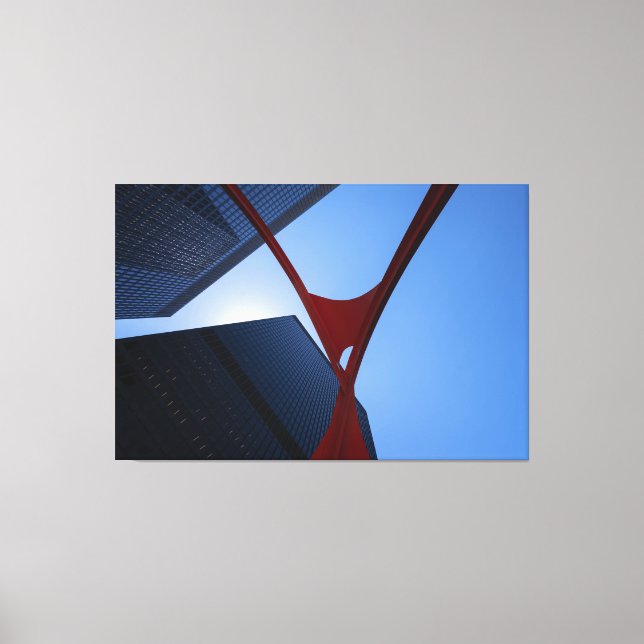 Impressão Em Tela Chicago Flamingo (Frente)