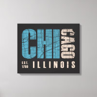 Chicago, Illinois | Mapa gráfico