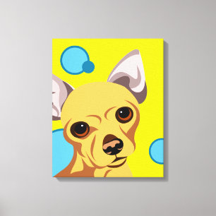 Impressão Em Tela Chihuahua Dog Portrait