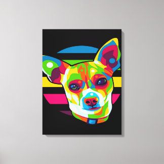 Impressão Em Tela Chihuahua Head_Dog Lover