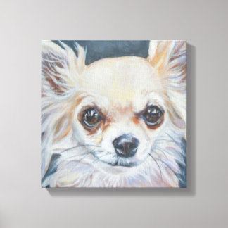 Impressão Em Tela Chihuahua Trabalho de arte