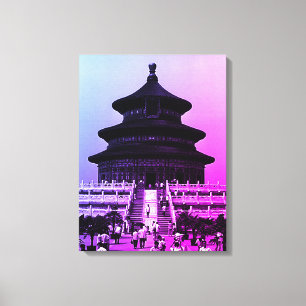 Impressão Em Tela China Antiga Pekin Templo do Céu