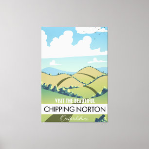 Impressão Em Tela Chipset Norton Oxfordshire Wood Wall Art